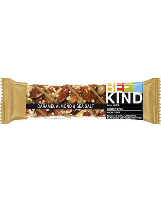 BEKIND BAR CARAMEL ALMOND & SEA SALT 40GR (12st)