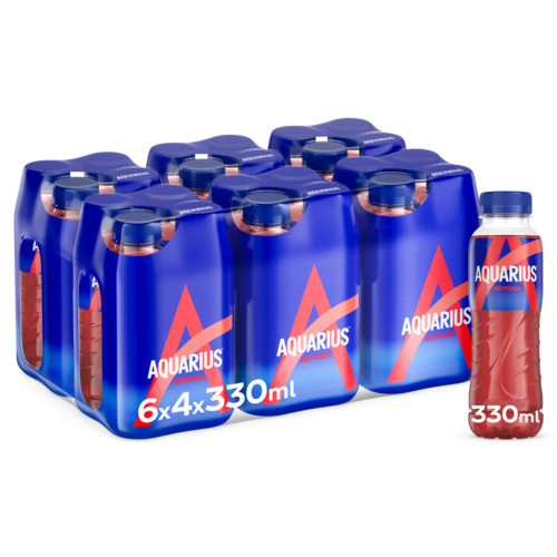 AQUARIUS RED PEACH PET 33CL (24st)