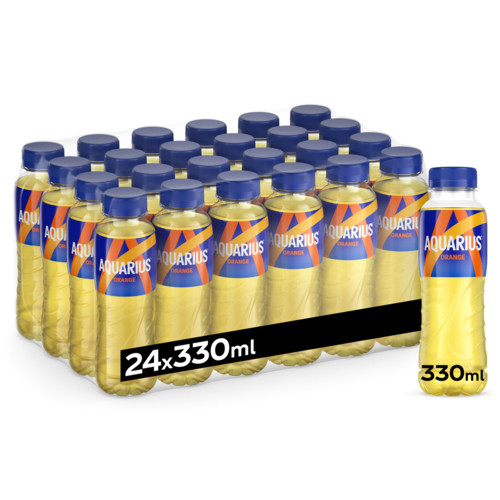 AQUARIUS ORANGE PET 33CL (24st)