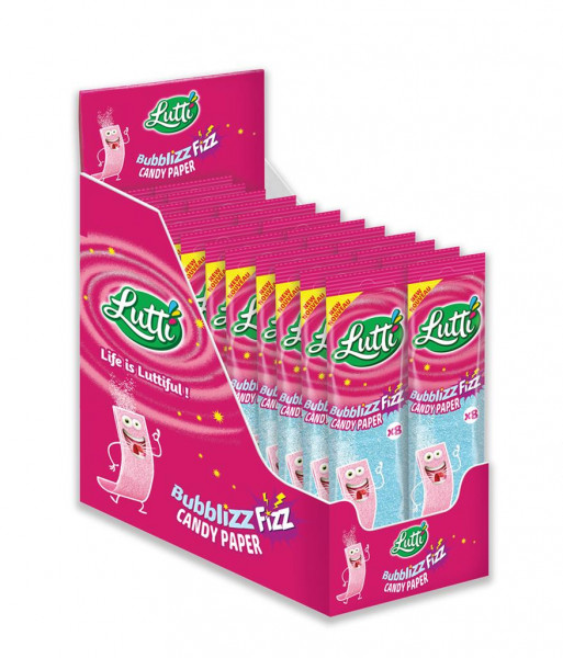 Lutti candy paper bubbliz 2x24 stuks