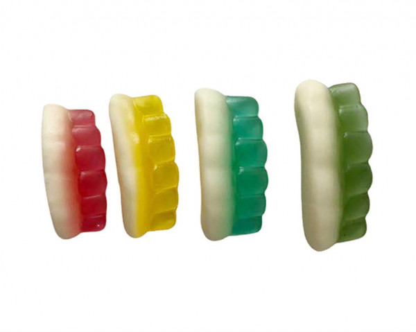 7 stick geoliede tanden 1kg (halal)