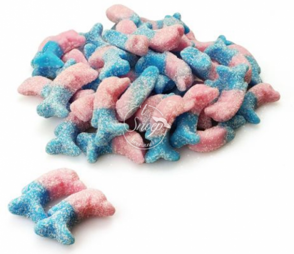 Matthijs veggie bubble gum dolfijnen 1kg (veggie)