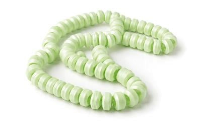 Candyville dextrose snoepketting groen 60stuks 1kg