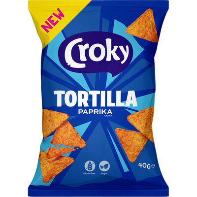 Croky tortilla paprika 20x40g
