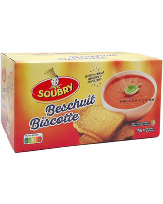 Soubry beschuit  208 stuks