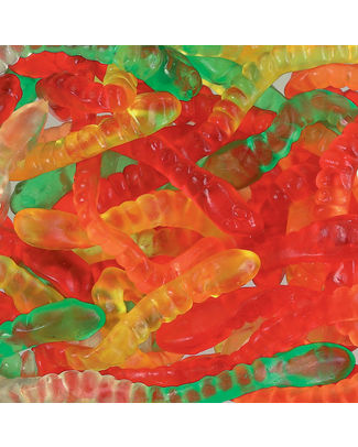 Haribo gloeiwormen 3x1kg Haribo gloeiwormen 3x1kg