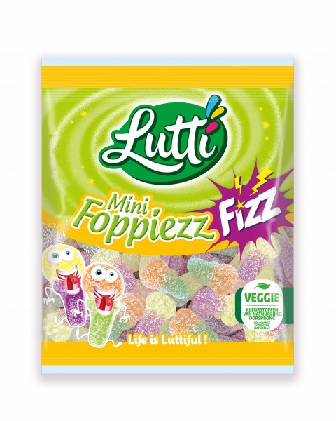 lutti mini foppies veggie 80gr(12st)