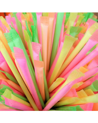 Candyyou zakjes strohalm  (3gr) 500 stuks