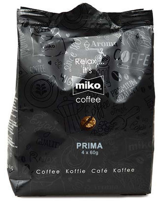 Miko koffie pads 4 x 65g x 12 zakken