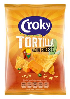 Croky chips tortilla nacho cheese 20x40g
