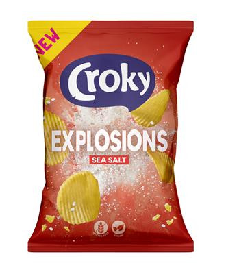 Croky explosion sea salt 20x40g