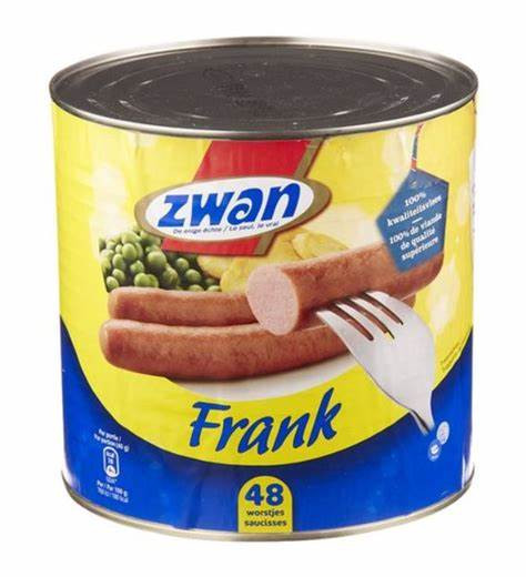 Zwan worsten (48st)