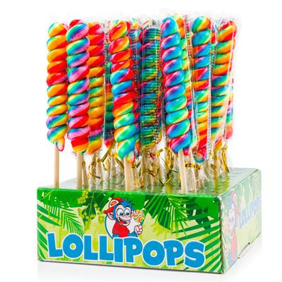 Felko twist rainbow lolly(30st)